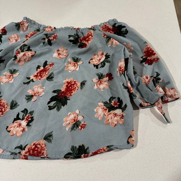 Speed Limit Toddler Girl 5T Floral Blouse - Picture 2 of 5